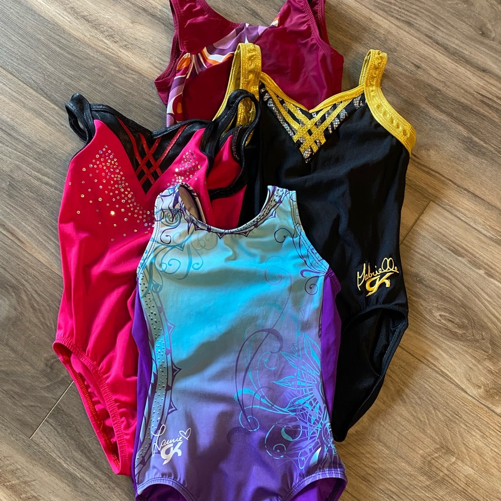 Lot of 4 gymnastics leo’s